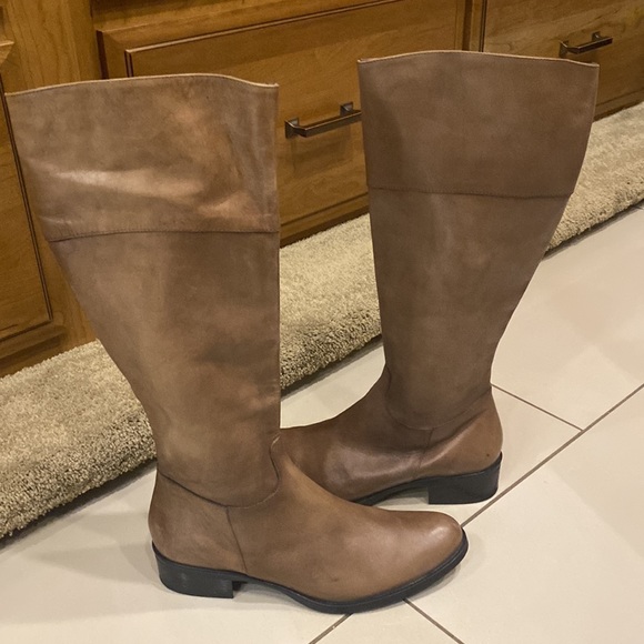 BROWNS SHOES Baldwin Leather Boots Size 38 (size 7.5) - Picture 5 of 6